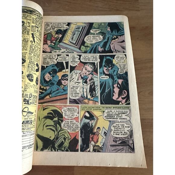 DC Comics, Batman, #215 / .15 issues 1969, Call Me Master.... Good VINTAGE - Picture 7 of 7